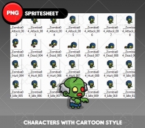 New Zombie - Game Characters Screenshot 2