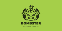 Bomb Monster Logo Template Screenshot 2