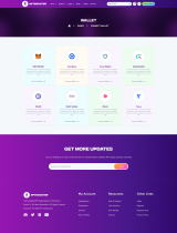 NFTBooster - NFT Marketplace Website UI Adobe XD Screenshot 23
