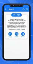 Hashtag Generator and Inspector - Android  Screenshot 5