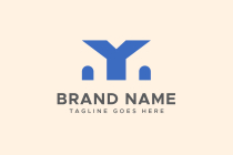 Y Lettermark Minimal Logo Design Template Screenshot 1