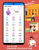Finance Calculator - Android App Template Screenshot 1