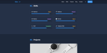 ModernDev - Responsive Portfolio Template Screenshot 3